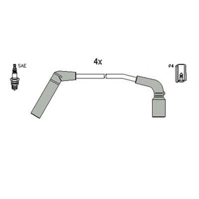 134260 Set cablaj aprinder HITACHI 