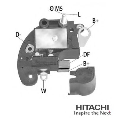 2500797 Regulator, alternator HITACHI 
