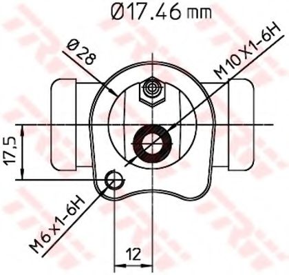 Cilindru receptor frana 2