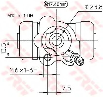 Cilindru receptor frana 2