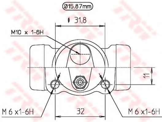 Cilindru receptor frana 2