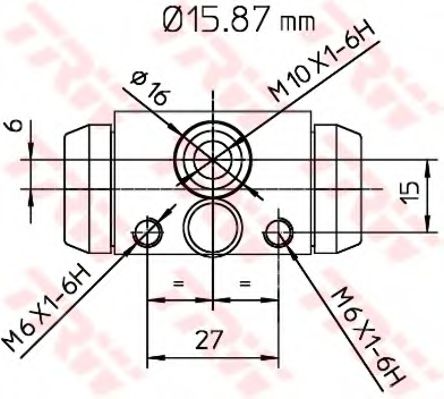 Cilindru receptor frana 2