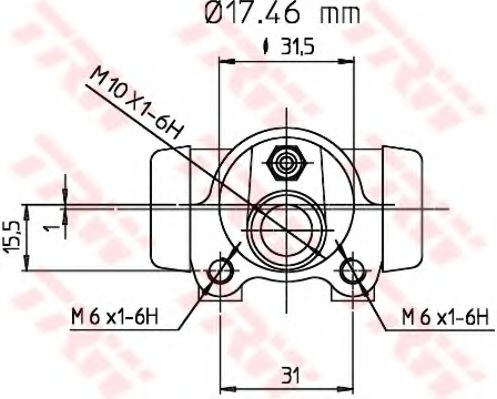 Cilindru receptor frana 2