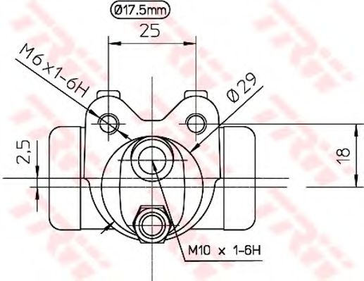 Cilindru receptor frana 2