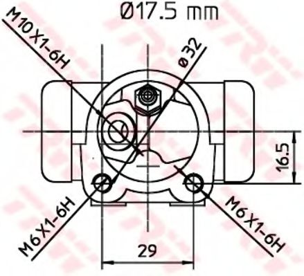 Cilindru receptor frana 2