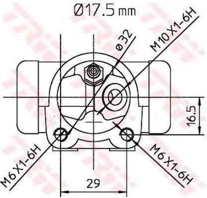 Cilindru receptor frana 2