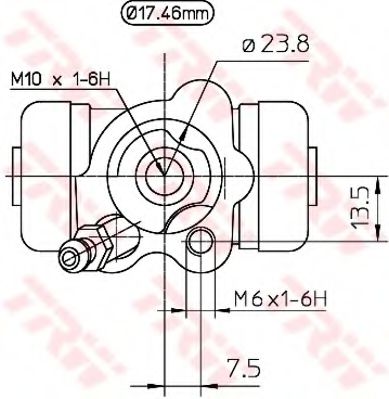 Cilindru receptor frana 2