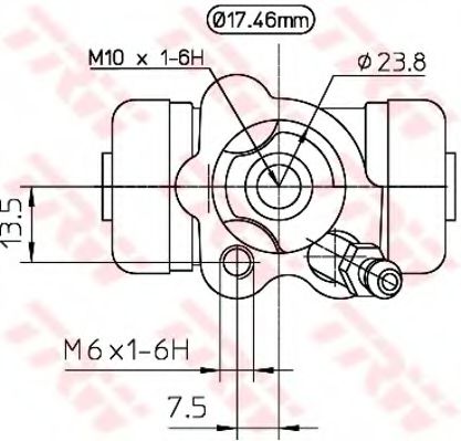 Cilindru receptor frana 2
