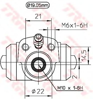 Cilindru receptor frana 2