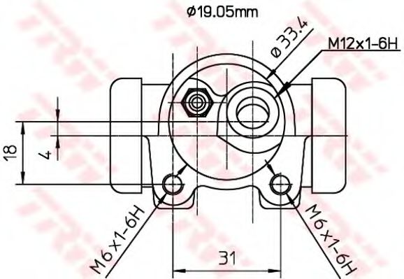 Cilindru receptor frana 2