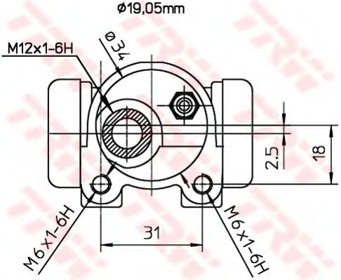 Cilindru receptor frana 2