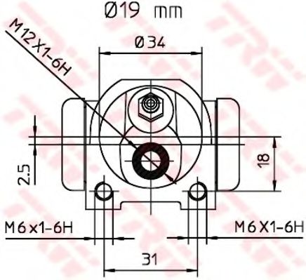 Cilindru receptor frana 2