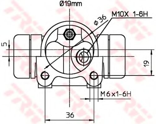 Cilindru receptor frana 2