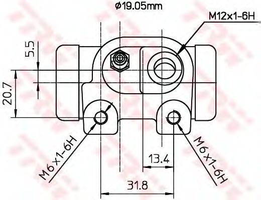 Cilindru receptor frana 2