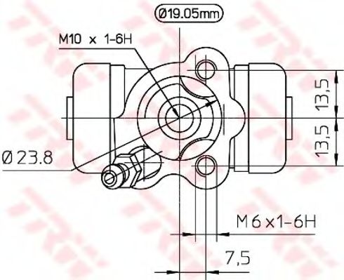 Cilindru receptor frana 2
