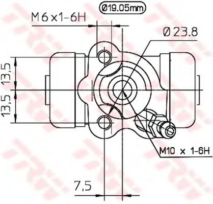 Cilindru receptor frana 2