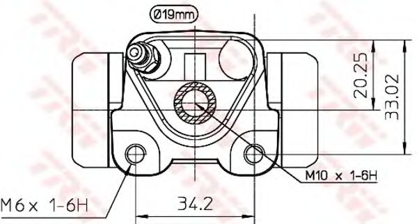 Cilindru receptor frana 2