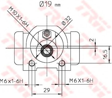Cilindru receptor frana 2