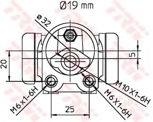 Cilindru receptor frana 2