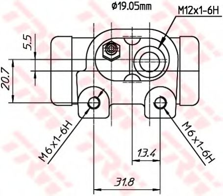 Cilindru receptor frana 3