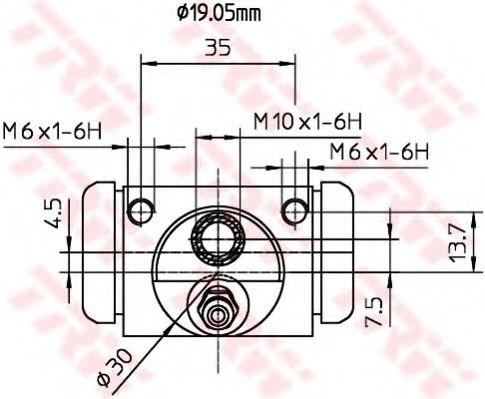 Cilindru receptor frana 2