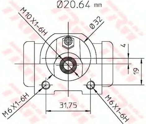 Cilindru receptor frana 2