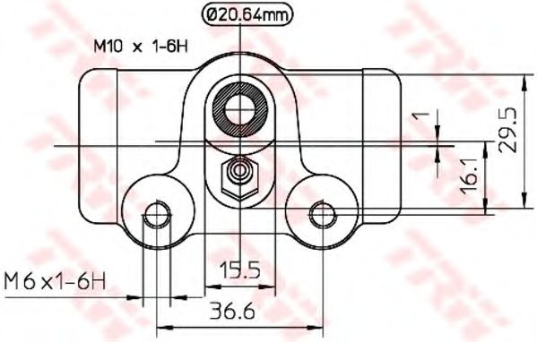 Cilindru receptor frana 2