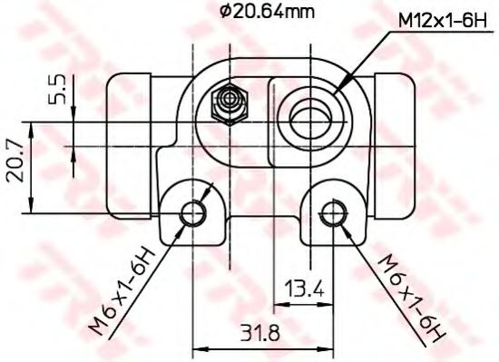 Cilindru receptor frana 2