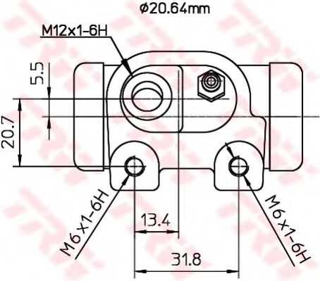 Cilindru receptor frana 2