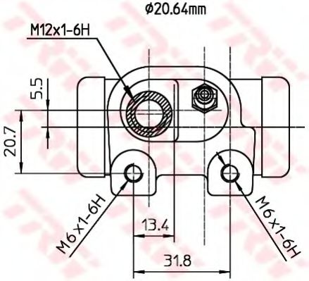 Cilindru receptor frana 2