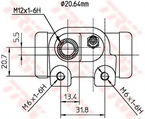 Cilindru receptor frana 2