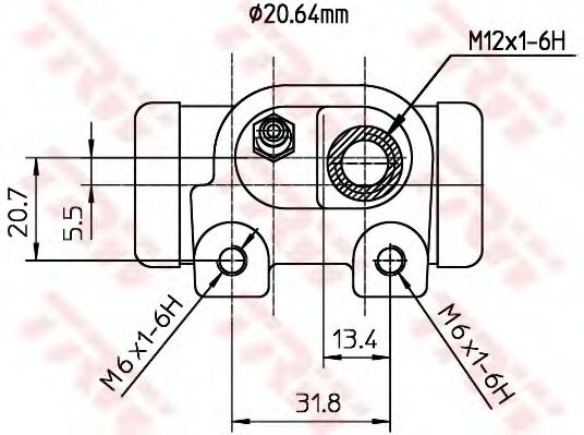 Cilindru receptor frana 2