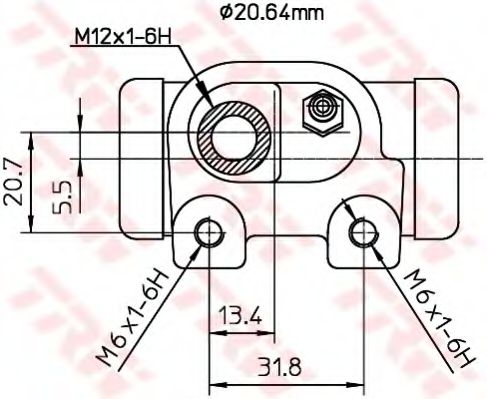 Cilindru receptor frana 2
