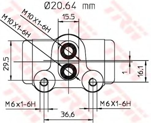 Cilindru receptor frana 2