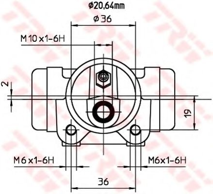 Cilindru receptor frana 2