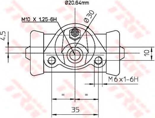 Cilindru receptor frana 2
