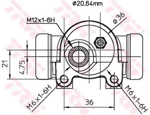 Cilindru receptor frana 2