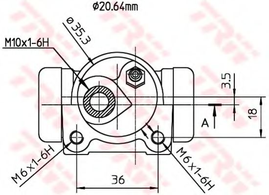 Cilindru receptor frana 2