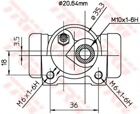 Cilindru receptor frana 2