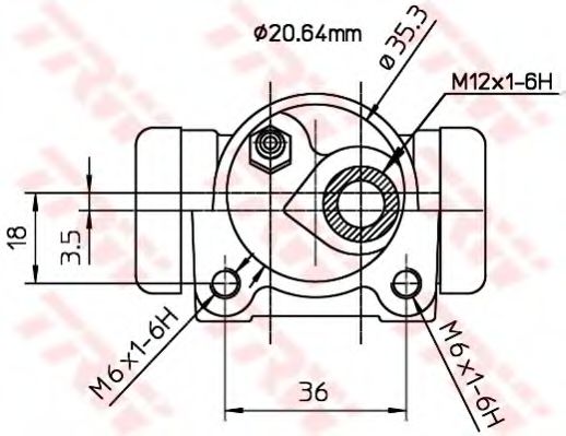 Cilindru receptor frana 2