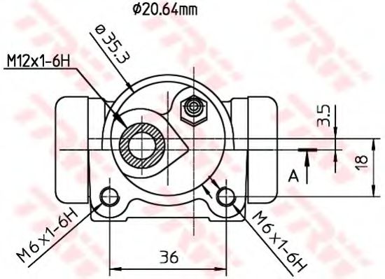 Cilindru receptor frana 2