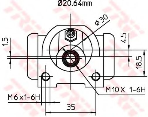 Cilindru receptor frana 2