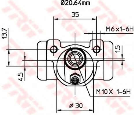 Cilindru receptor frana 2