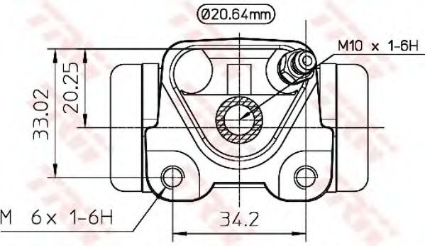 Cilindru receptor frana 2
