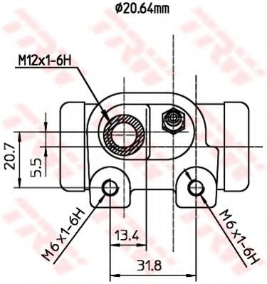 Cilindru receptor frana 2