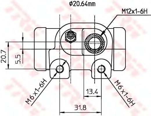 Cilindru receptor frana 2