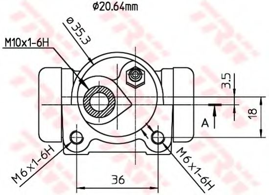 Cilindru receptor frana 2