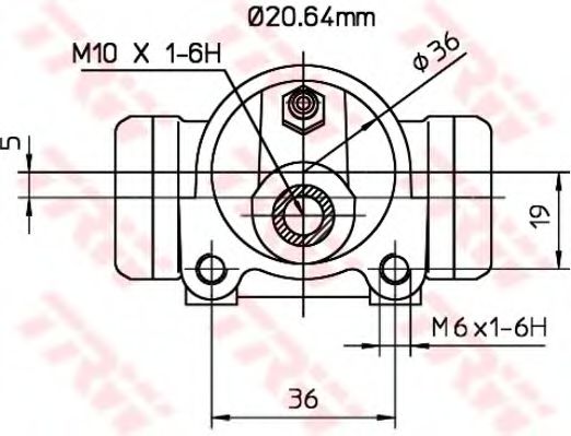 Cilindru receptor frana 2