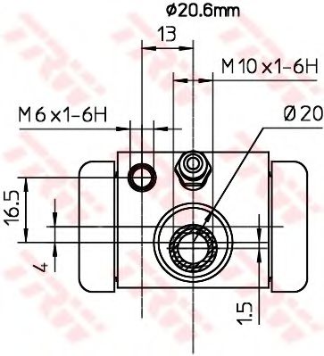 Cilindru receptor frana 2