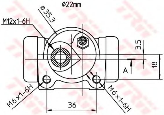 Cilindru receptor frana 2